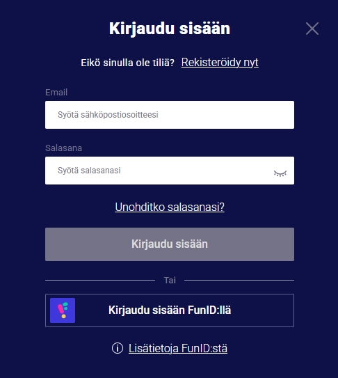 Frumzi Casino Kirjautuminen